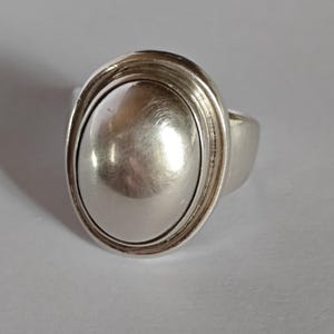 George Jensen sterling silver ring #46 A.