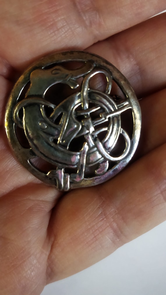 David Andersen Norway Sterling Silver Brooch. - Etsy