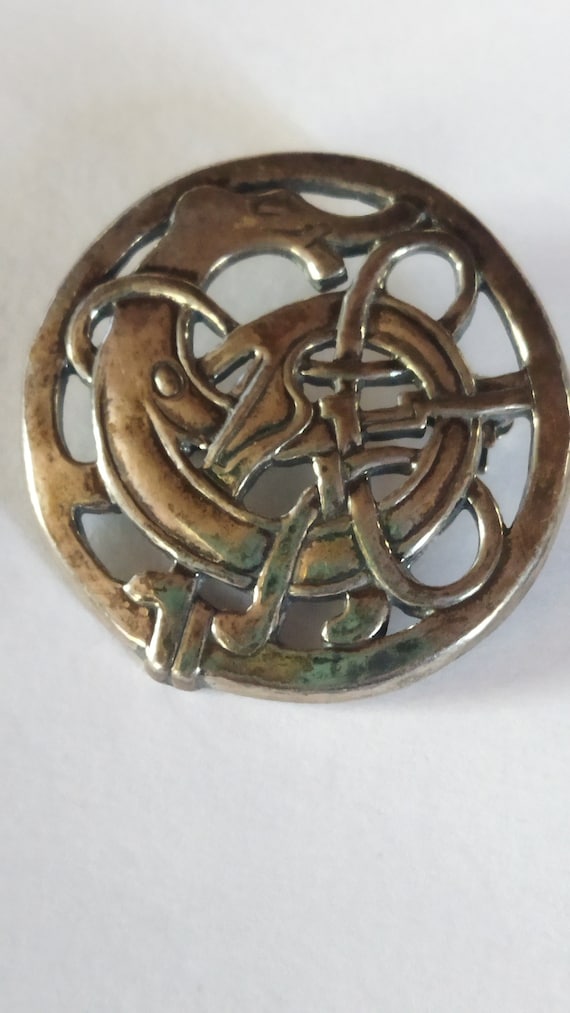 David Andersen Norway Sterling Silver Brooch. - Etsy