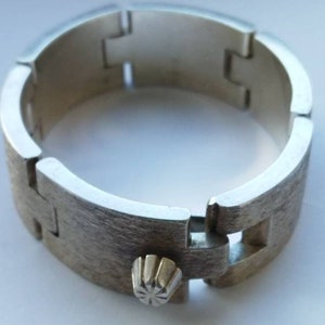 Sven Haugaard Denmark desinger sterling silver bracelet.