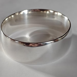 Georg Jensen Denmark vintage sterling silver bangle bracelet.