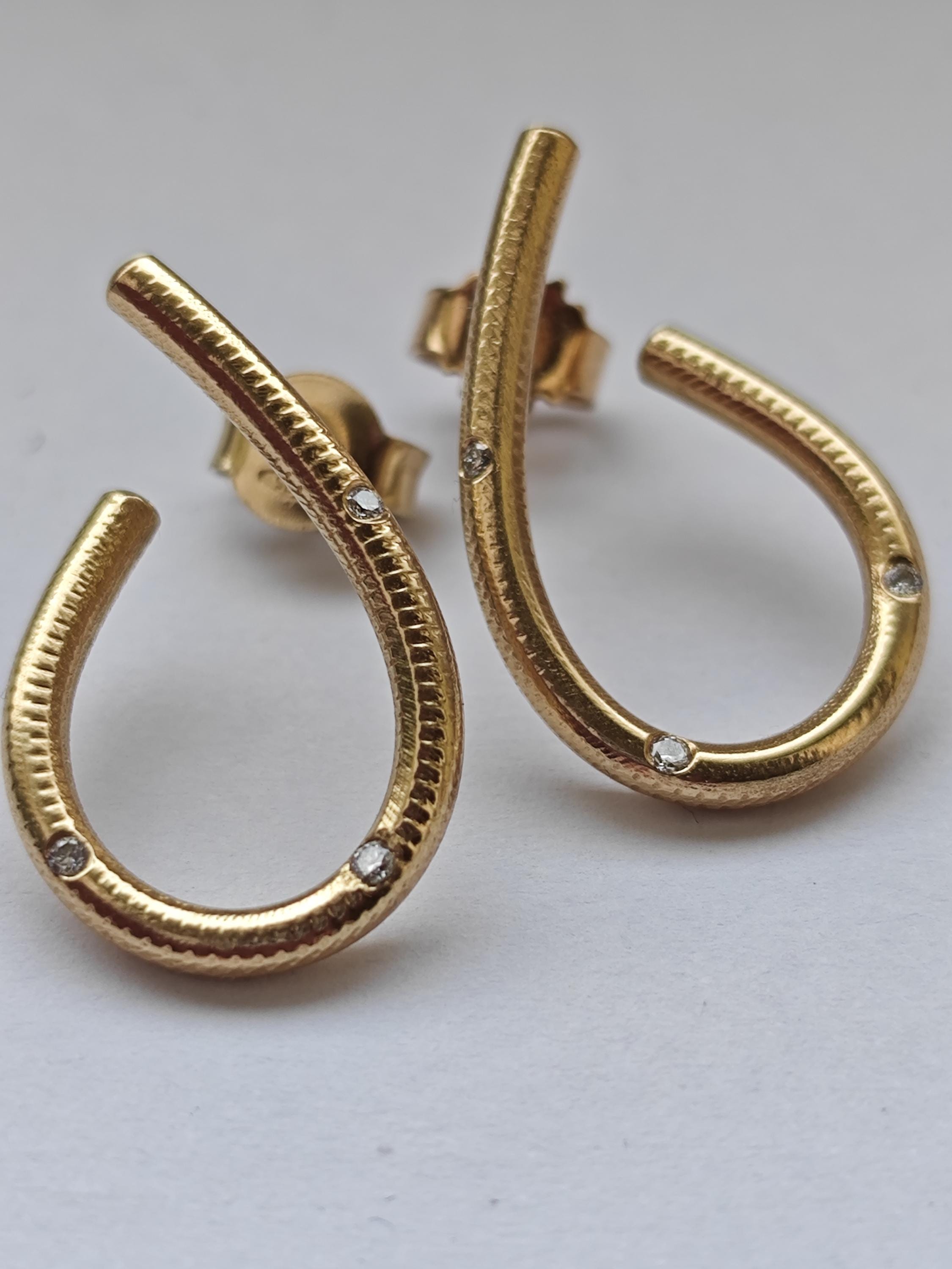 Gold Hoops Dulong Jewellery Dulong Fine Jewelry Small Kharisma 18K