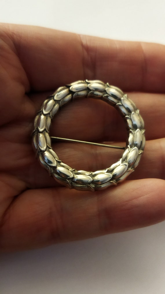 George Jensen Sterling Silver Brooch #301 - Etsy