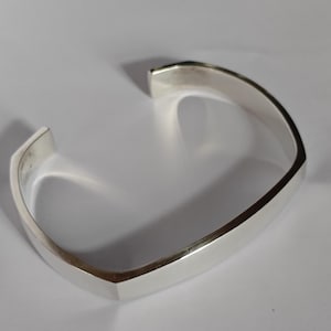 George Jensen Denmark vintage sterling silver bangle bracelet #423