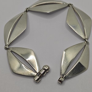 Hans Hansen Denmark vintage sterling silver bracelet #230.