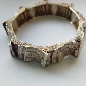 Knud V.Andersen for Anthon Michelsen Denmark modernist 925s sterling silver bracelet.