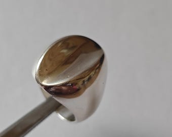 Hans Hansen vintage sterling silver ring. Size-17 mm .