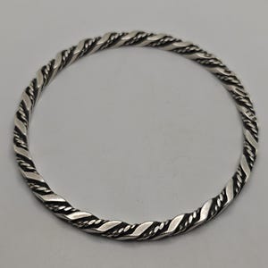 Georg Jensen Denmark sterling silver bangle bracelet #17B.