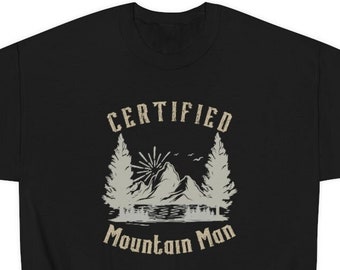Mountain Man Sweatshirt, Rustic Sweatshirt, Outdoors Sweatshirt, Mountain Shirt, Camping Shirt, Mountains Shirt