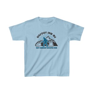 Bigfoot Saw Me T-Shirt, Kids Bigfoot T-Shirt, Kids Bigfoot Shirt, Kids Outback T-Shirt, Kids Funny Shirt, Kids Camping T-Shirt