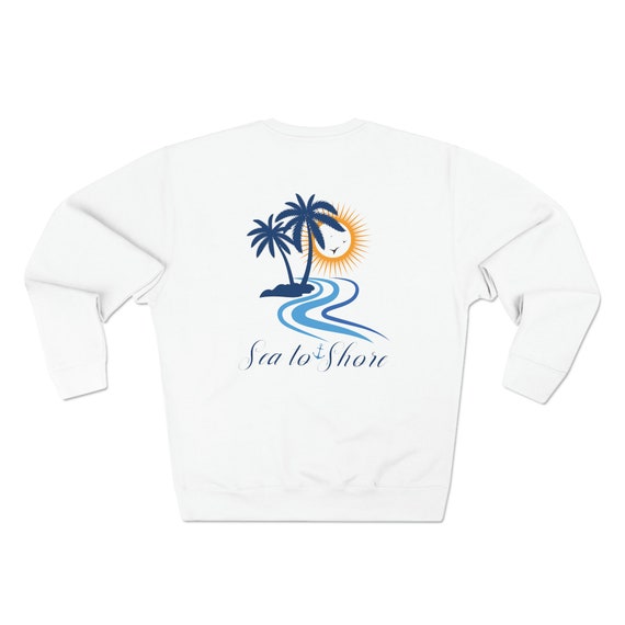 Sea to Shore Palm Tree Sweatshirt, Palm Tree Sweatshirt, Beachy