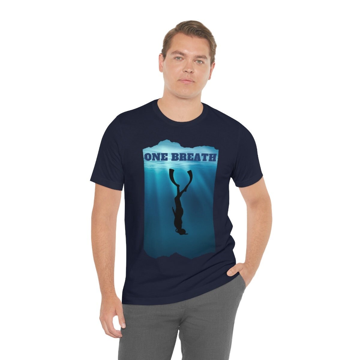 ワンブレス フリーダイビング Tシャツ、ダイビング Tシャツ 