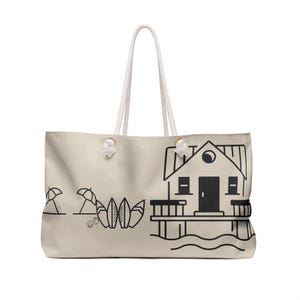 Strandtasche, Pool-Tasche, Wochenendtasche, Reisetasche, große Tasche für Strand oder Pool