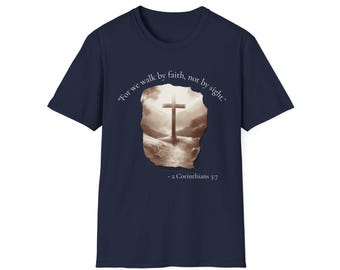 Camiseta religiosa unisex, camiseta cristiana católica, camiseta espiritual, ropa de fe, ropa inspiradora.