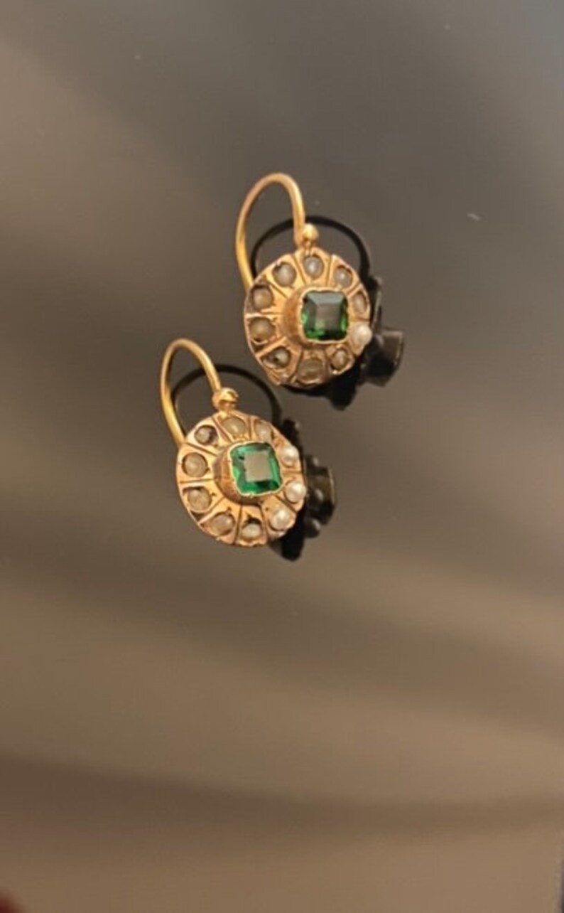 Antique Spanish Earrings Etsy