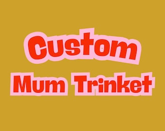 Custom Mum Trinket, Homecoming Mum, School Spirit