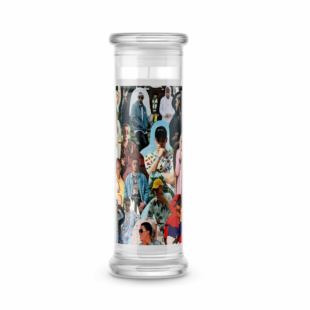 Bad Bunny Candle Bad Bunny Prayer Candle Etsy