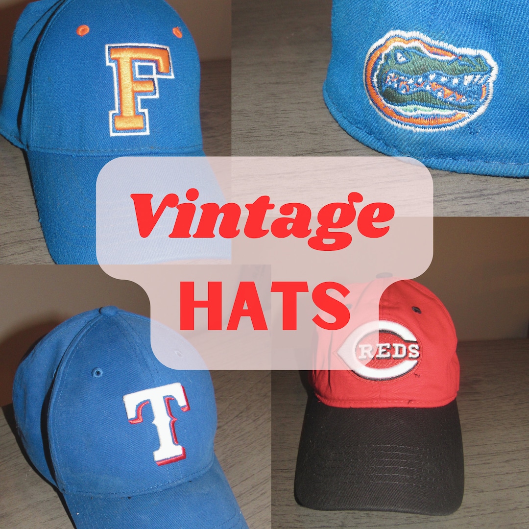 Vintage Baseball Hats/ Thrifted Baseball Hats/ Florida Gators Hat