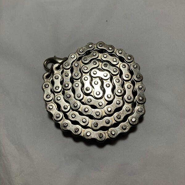 Bike Chain Necklace Etsy