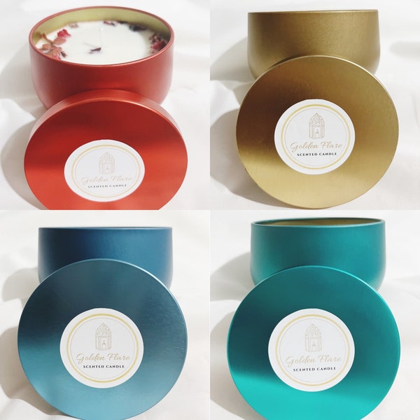 Tin Scented Candles