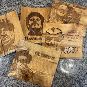 Reclaimed Pallet Wood Picture Portraits