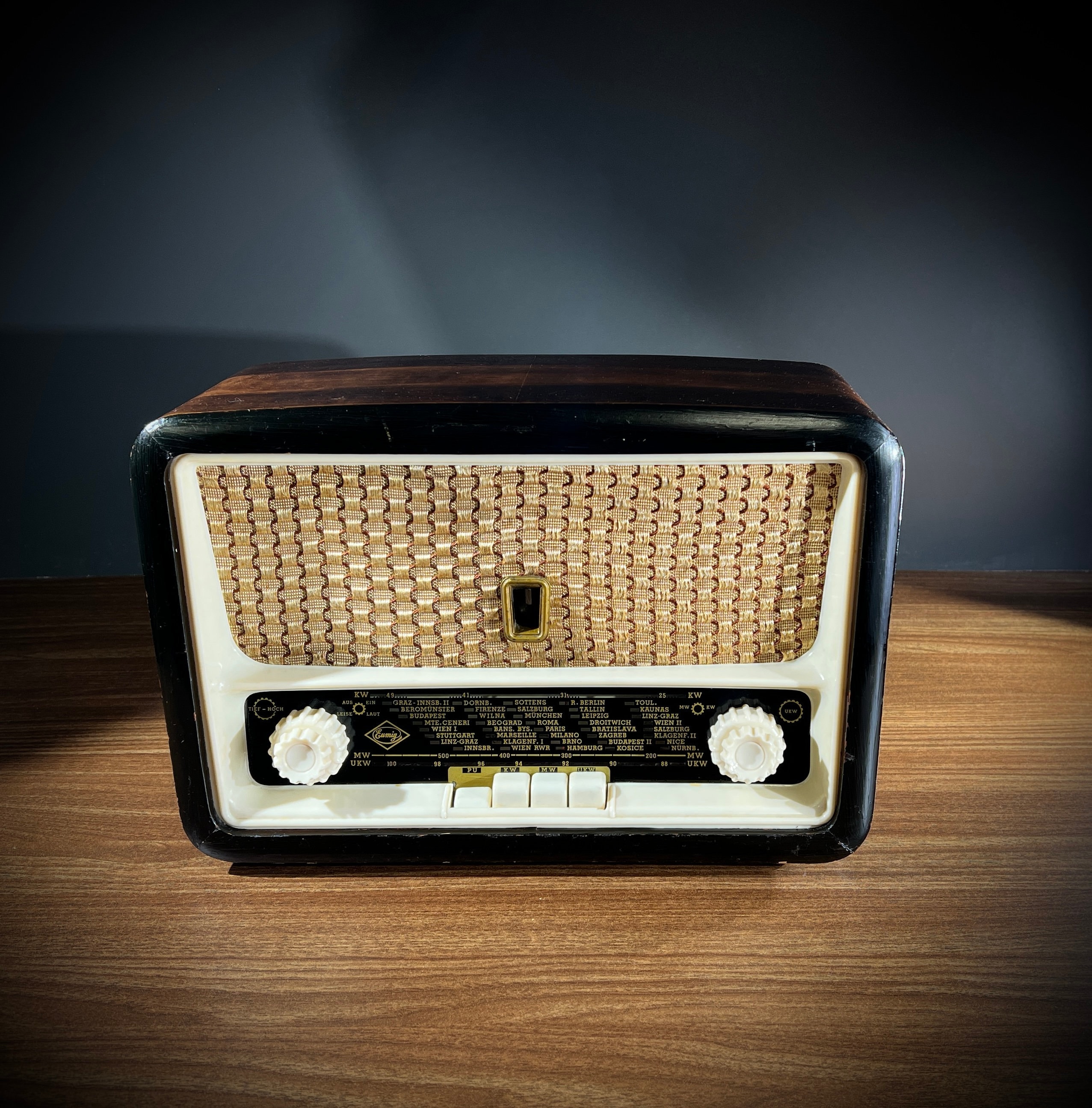 EUMIG Vintage Radio Beautiful Lofi 50's 