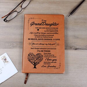 Cartas a mi nieta, recuerdo personalizado, mensaje especial de la abuela, regalo único de la abuela, diario de la nieta del abuelo