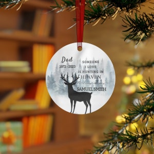 Dad Remembrance Ornament Gift | In Memory Christmas Ornament, Sorry For Your Loss, Loss of Father Gift, Memorial Gift