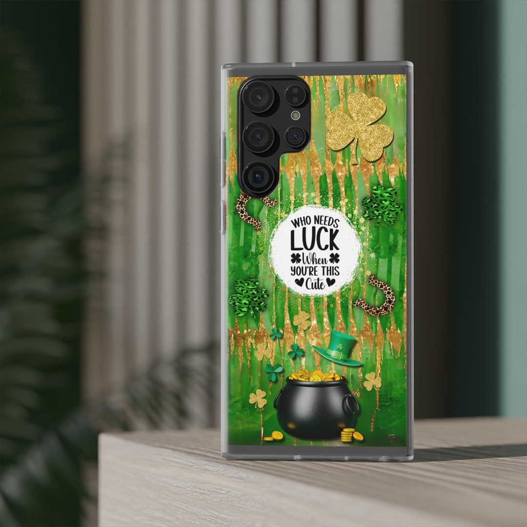 Luck of the Irish Phone Case, St Patricks Day, Irish Gifts for Him