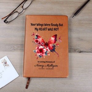 Diario de duelo personalizado, Pérdida de cónyuge, Regalo de duelo, Regalo de duelo, Regalo de simpatía, Pérdida de niños, Diario de duelo, Regalo conmemorativo de mamá