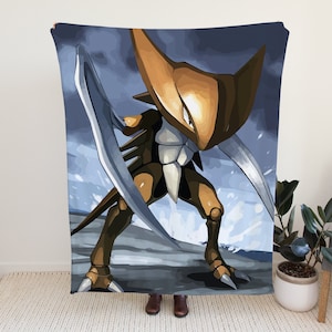 Kabutops Blankets - Kabutops Gift, Kabutops Accessories & Kabutops Plush Blanket