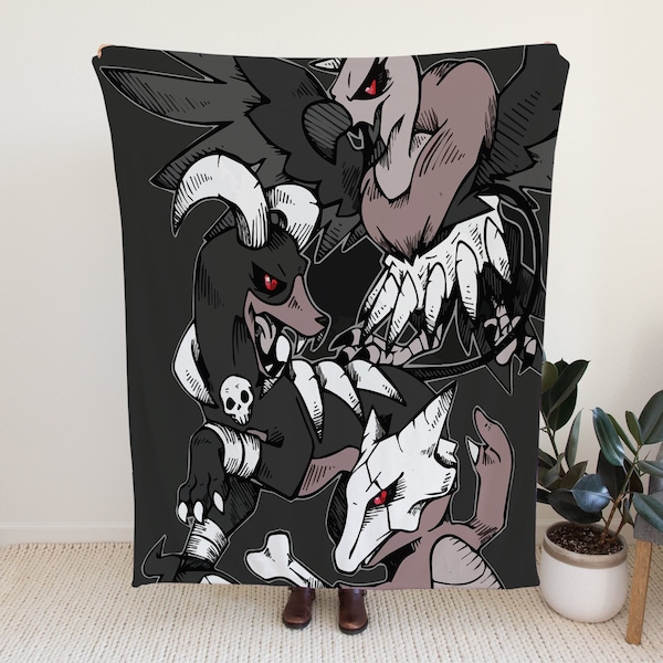 Ghost Type Blanket - Ghost Type Gift, Ghost Type Accessories & Ghost Type Plush Blanket