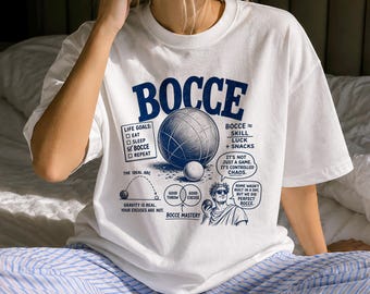 Camiseta divertida de bochas - Regalo retro para aficionados a las bochas - Ropa sarcástica para jugar a las bochas