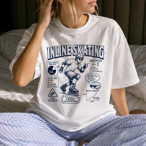 Funny Inline Skating Shirt - Retro Inline Skating Gift - Sarcastic Inline Skating Clothing