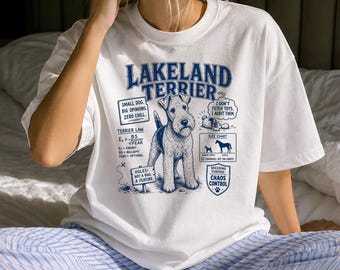 Camiseta divertida de Lakeland Terrier - Regalo retro para perros - Ropa sarcástica de Lakeland Terrier