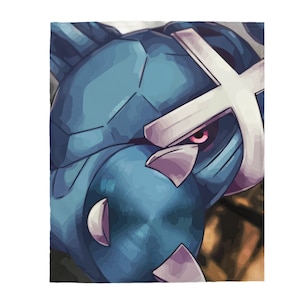 Metagross Blanket - Metagross Gift, Metagross Accessories & Metagross Plush Blanket