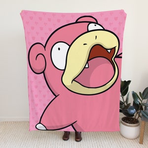 Slowpoke Blanket - Slowpoke Gift, Slowpoke Accessories & Slowpoke Plush Blanket