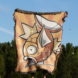 Magikarp Blanket - Magikarp Gift, Magikarp Accessories, Magikarp Decoration & Magikarp Woven Blanket