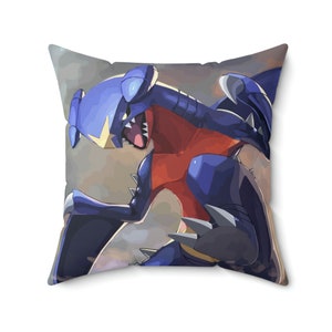 Garchomp Pillow - Garchomp Accesories, Garchomp Gift, Garchomp Home Decoration & Garchomp Cushion