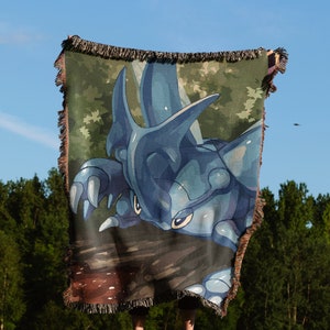 Heracross Blanket - Heracross Gift, Heracross Accessories, Heracross Decoration & Heracross Woven Blanket