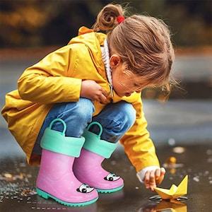Little boys rain boots best sale