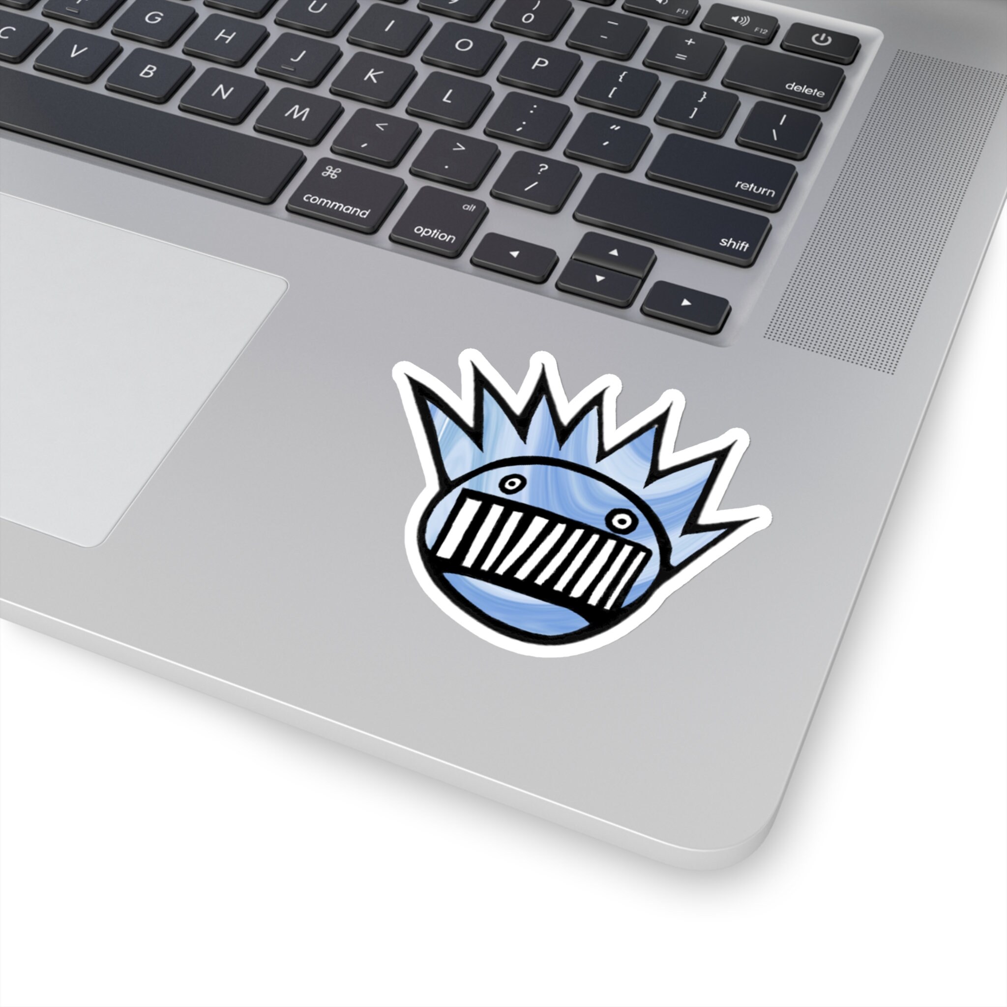 Boognish Vinyl Sticker - Blue Swirl - Etsy