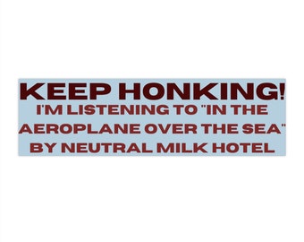 Neutral Milk Hotel Bumper Sticker