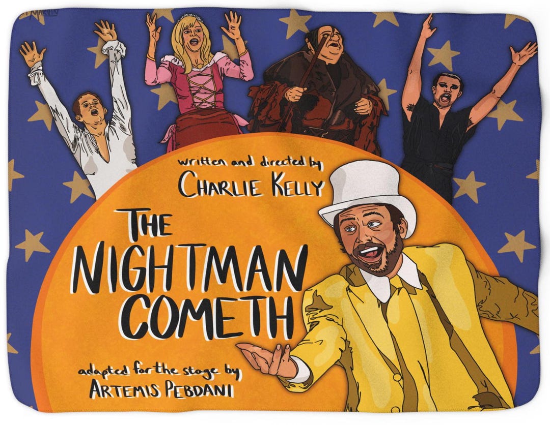 The Nightman Cometh It s Always Sunny In Philadelphia Sherpa Fleece the-nightman-cometh-it-s-always-sunny-in-philadelphia-sherpa-fleece
