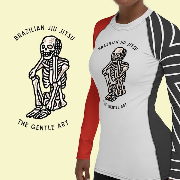 Funny Bjj Rash Guard Etsy
