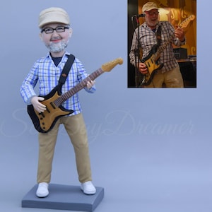 Custom Bobbleheads, Custom Grandfather Bobblehead, Custom Bobblehead For Boss, Make Your Own Bobble Head, Custom Father Action Figure