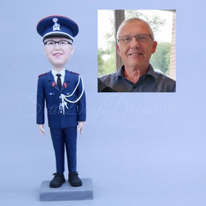 Custom Policeman Bobblehead, Custom Solider Bobbleheads, Custom Officer Bobblehead, Custom Dad Bobblehead, Custom Husband Bobblehead