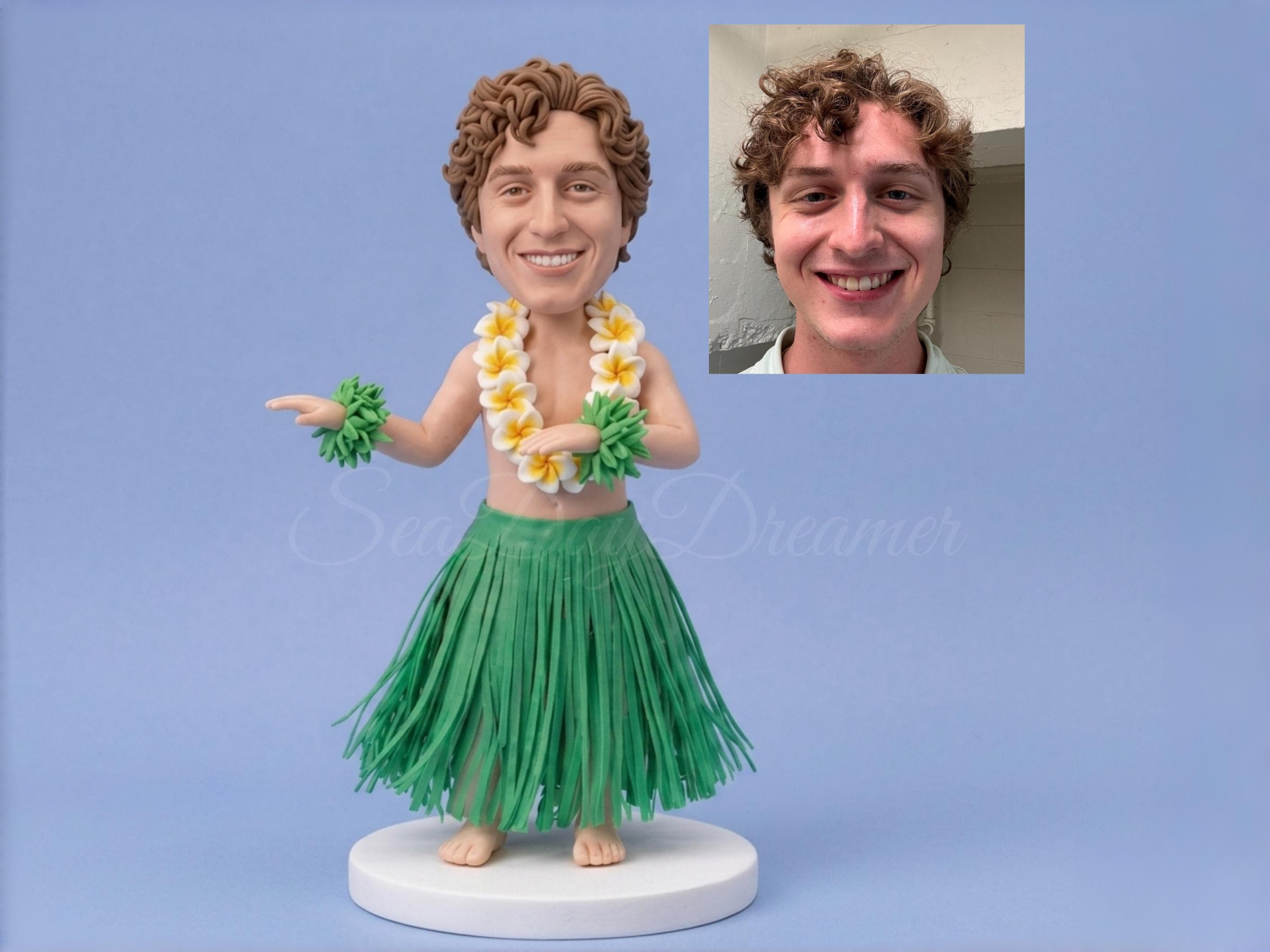 Hula dancer figurine - Etsy 日本