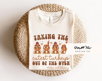 Labor and Delivery Nurse Shirt, Thanksgiving Shirt for Labor Nurse, Cutest Turkeys L and D Shirt, Fall Labor Nurse Shirt, Turkey LD Nurse