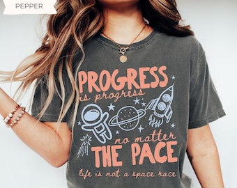 Progress is Progress Shirt, Space Special Ed Teacher T-Shirt, Special Education Gift, Inclusive Tee, School Staff Shirt, Paraprofessional